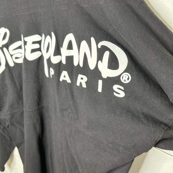 Rare Disneyland Paris Spirit Jersey Black and White Unisex - Size XL - Picture 5 of 7